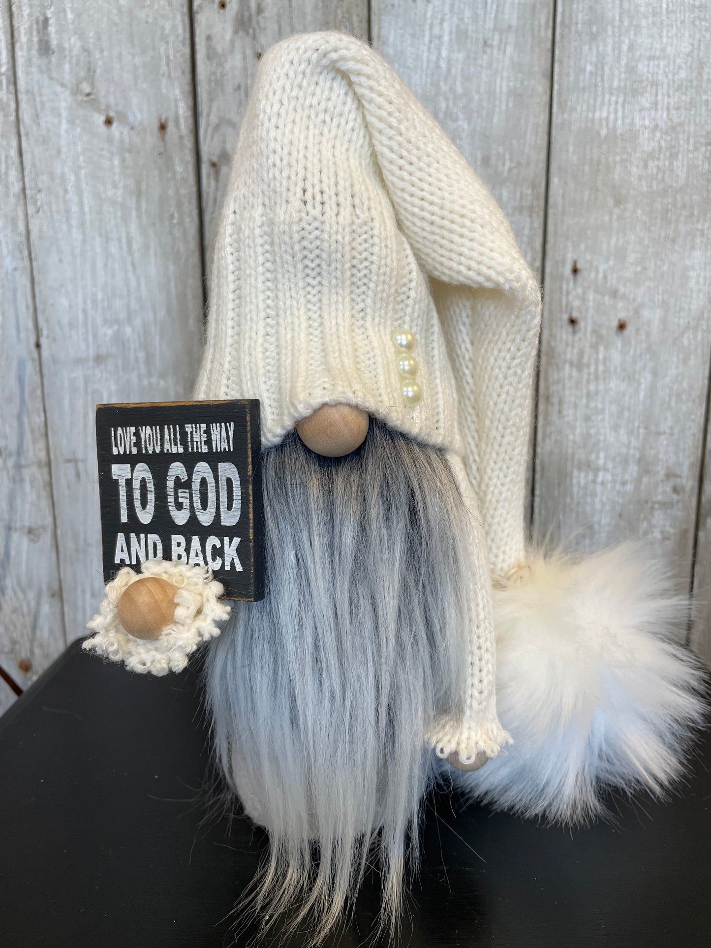 To God And Back Handmade Gnome